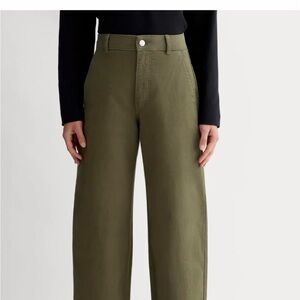Everlane Utility Wide-Leg Pant, size 2R